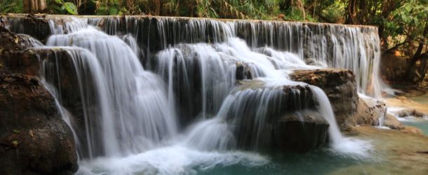 Kuang-si-waterfall